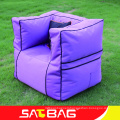 High quality outdoor bean bag sofa with armrest